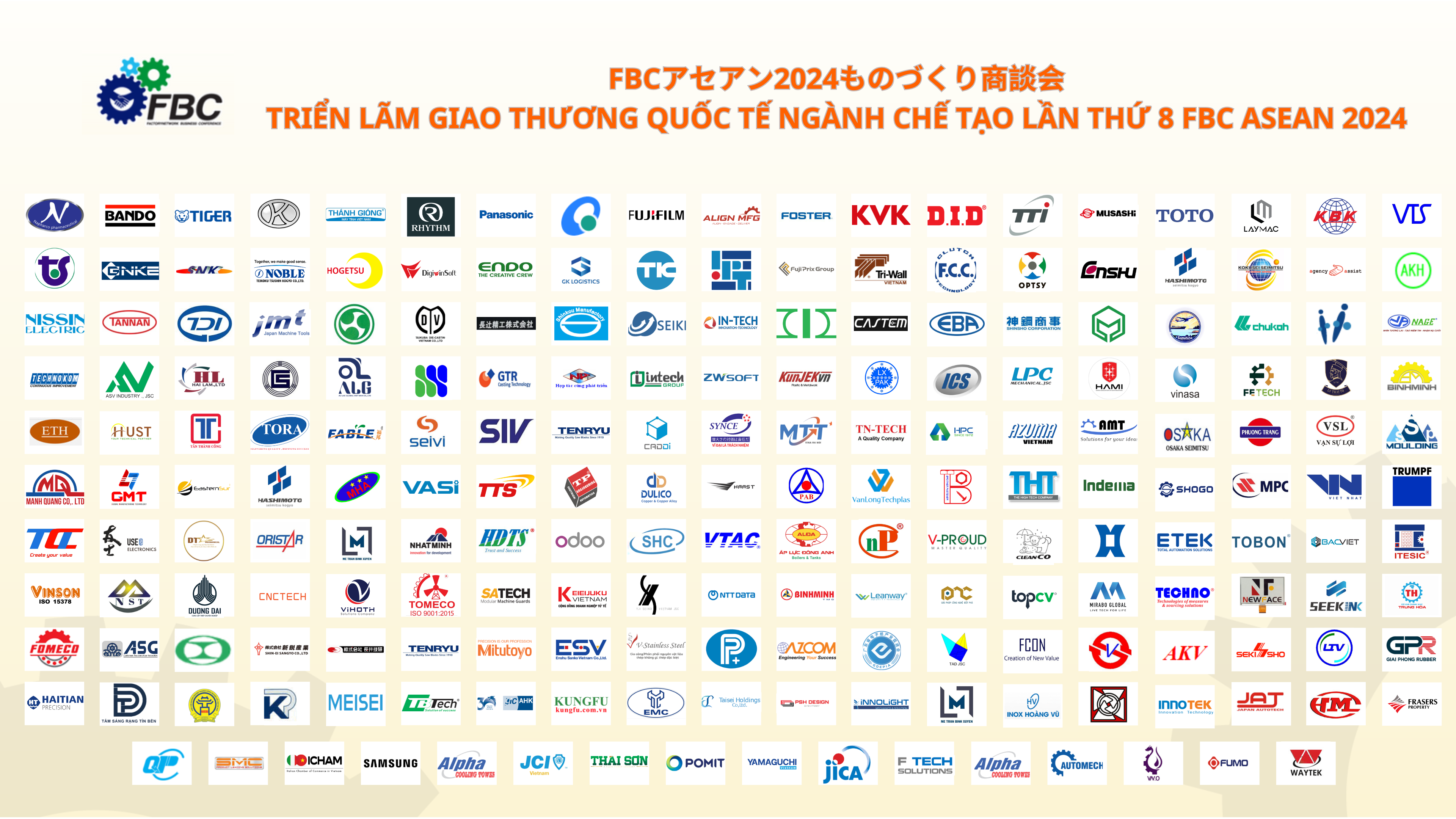 FBC ASEAN 2024 - EXHIBITOR LIST