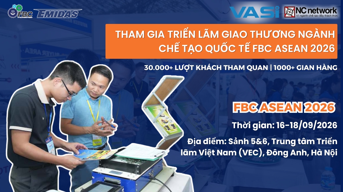 Tham gia triển lãm giao thương ngành chế tạo quốc tế FBC ASEAN 2026