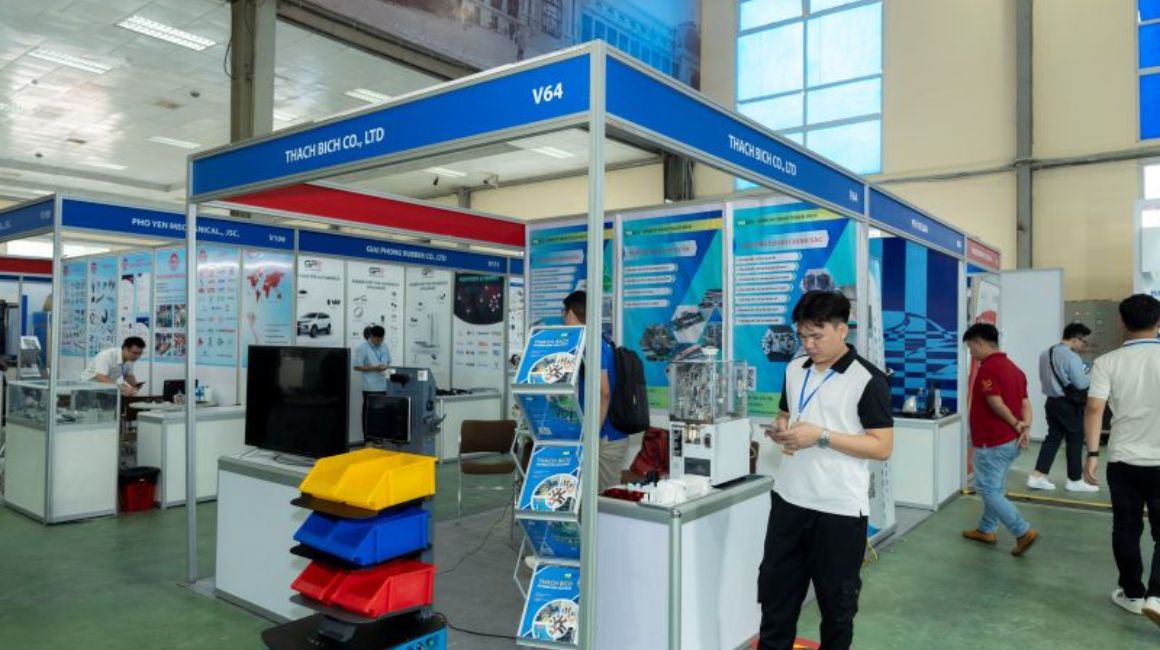 Gian hàng tại triển lãm giao thương quốc tế FBC ASEAN 2024