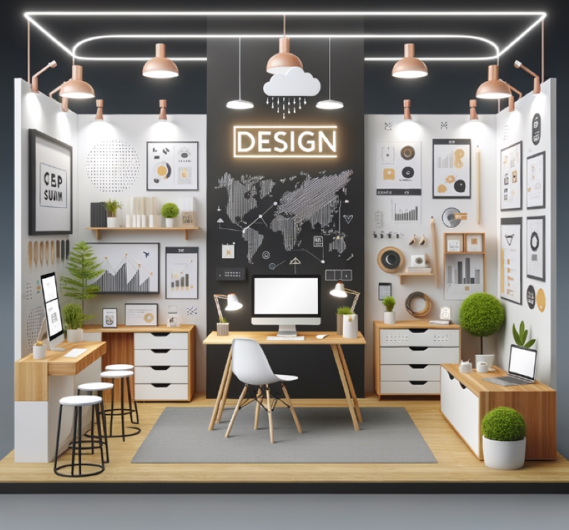 kích thước booth sampling