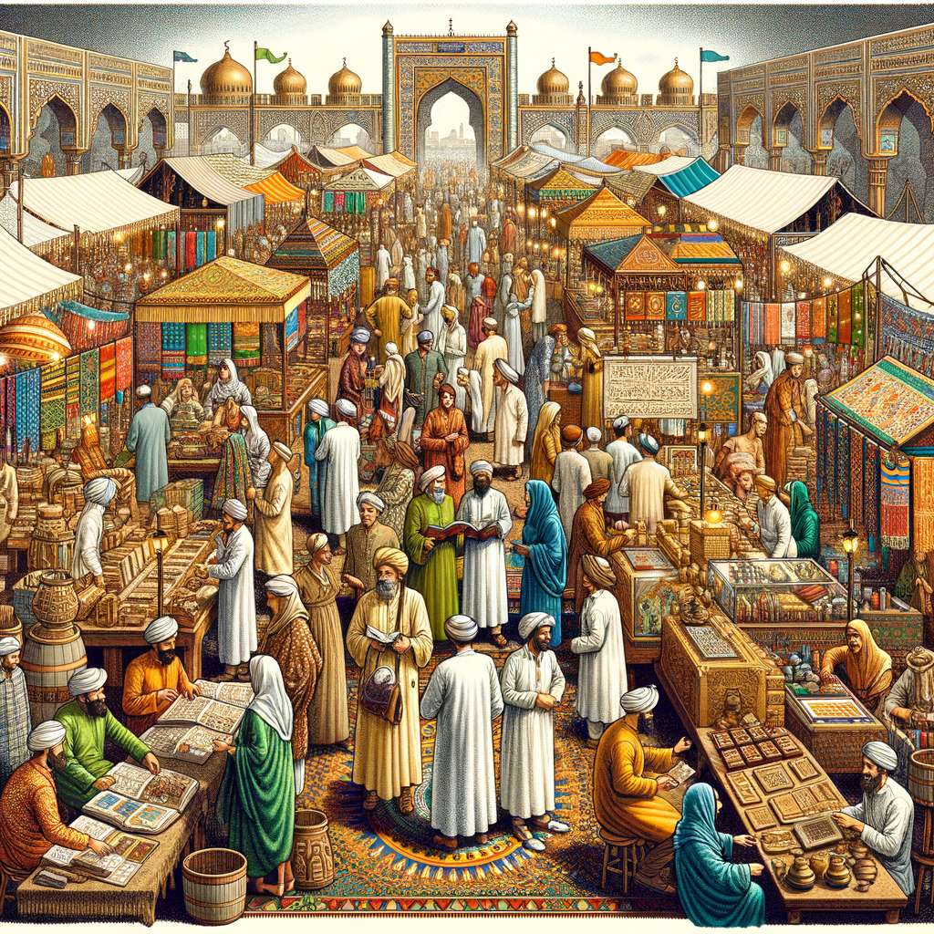 Tham gia hội chợ truyền thống tại các nước Châu Âu thời xưa 