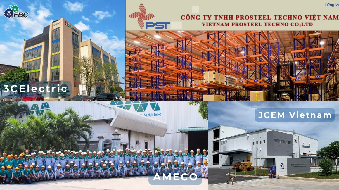 Top doanh nghiệp cơ khí chế tạo tiêu biểu tại Việt Nam