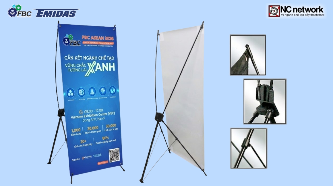Cấu tạo của standee gồm những gì?