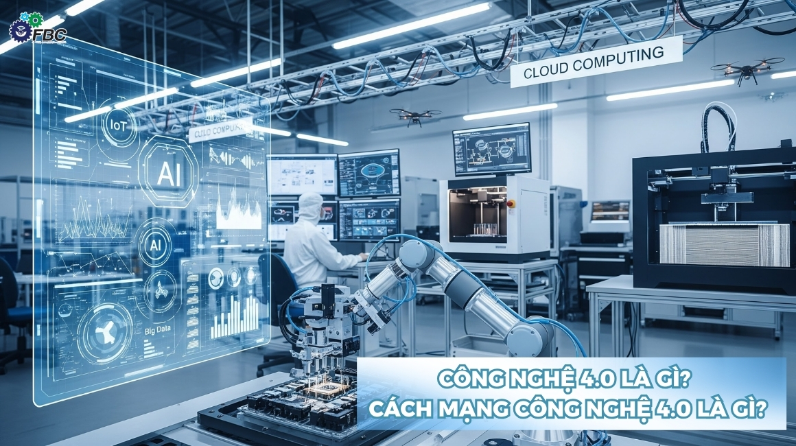 Khái niệm Công nghệ 4.0 là gì? Cách mạng công nghệ 4.0 là gì?