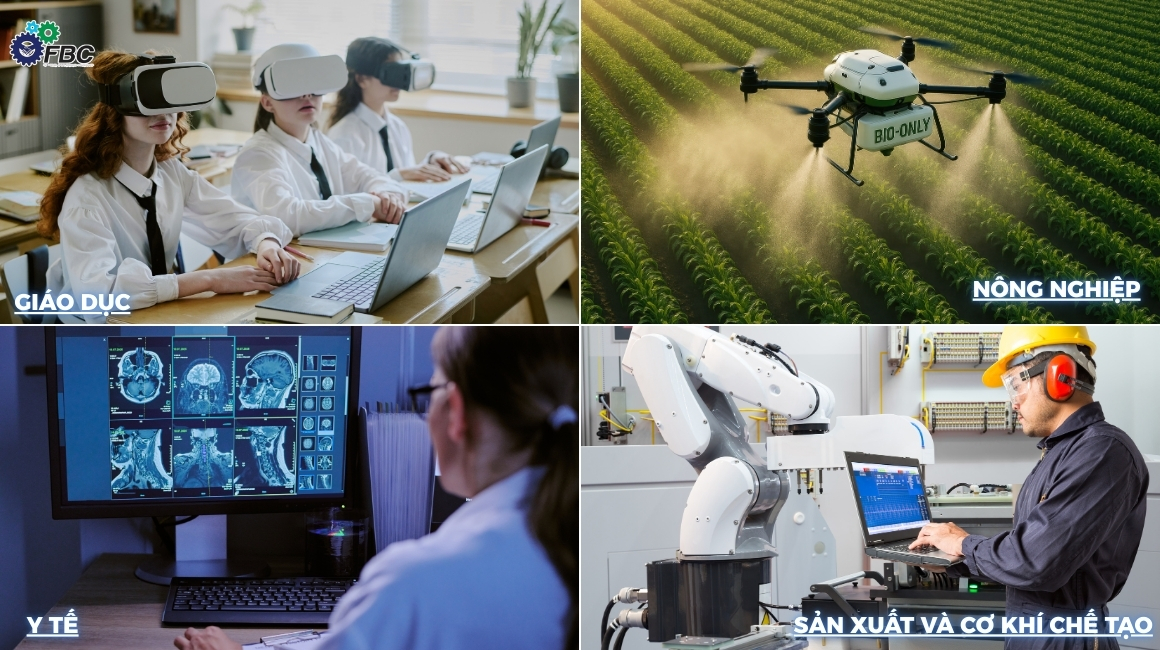 Ứng dụng thực tế của thời đại công nghệ 4.0 hiện nay