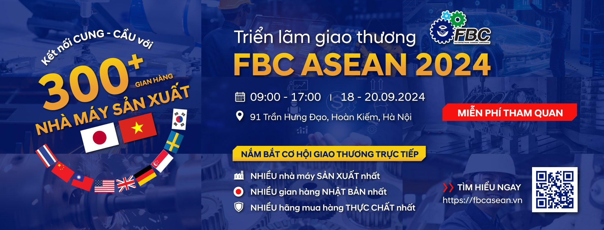 FBC ASEAN 2024 - Ket noi kinh doanh cac nha may che tao