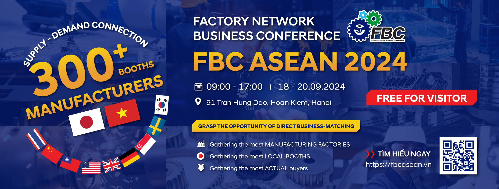 FBC ASEAN 2024 - Manufacturer Business Matching in Vietnam