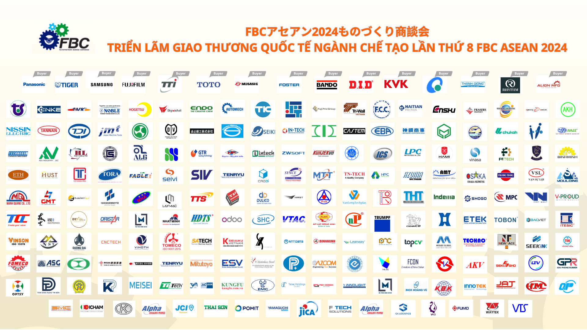 FBC ASEAN 2024 EXHIBITOR LIST