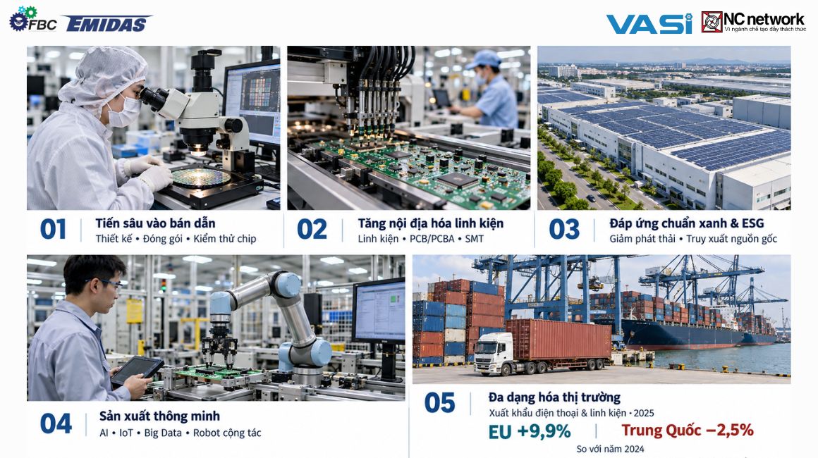 5 xu hướng ngành công nghiệp điện tử giai đoạn 2026-2030