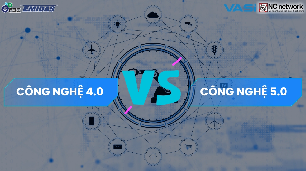 Điểm khác biệt giữa công nghiệp 4.0 và công nghiệp 5.0