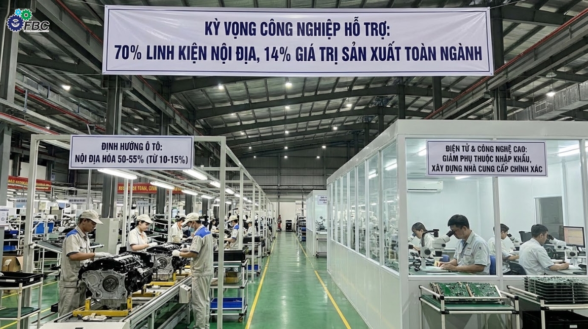 Xu hướng dịch chuyển chuỗi cung ứng và mục tiêu nội địa hóa