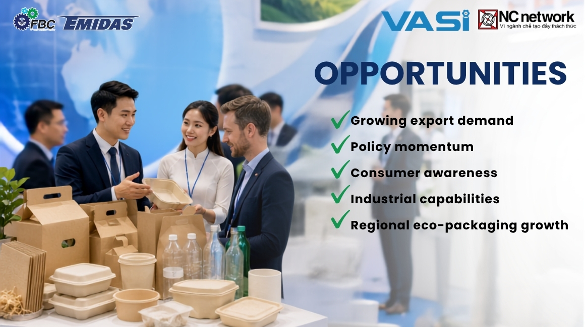The opportunities of sustainable packaging materials in Vietnam
