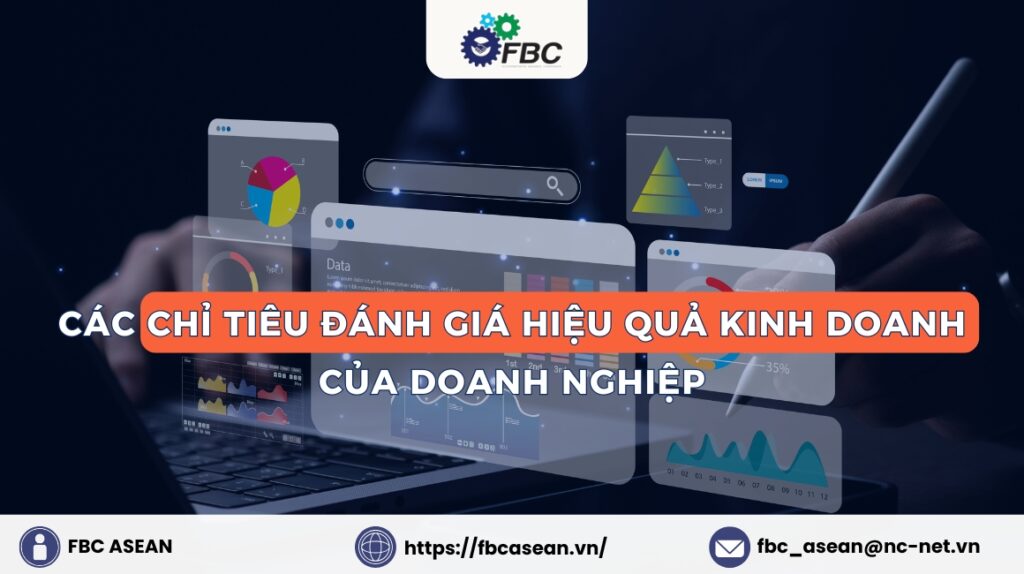 Các chỉ tiêu đánh giá hiệu quả kinh doanh của doanh nghiệp