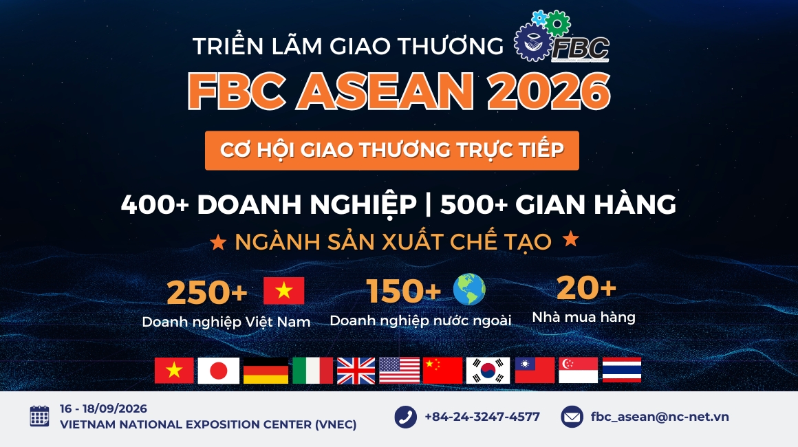 Triển Lãm FBC ASEAN 2026 Chế Tạo Xanh 2026