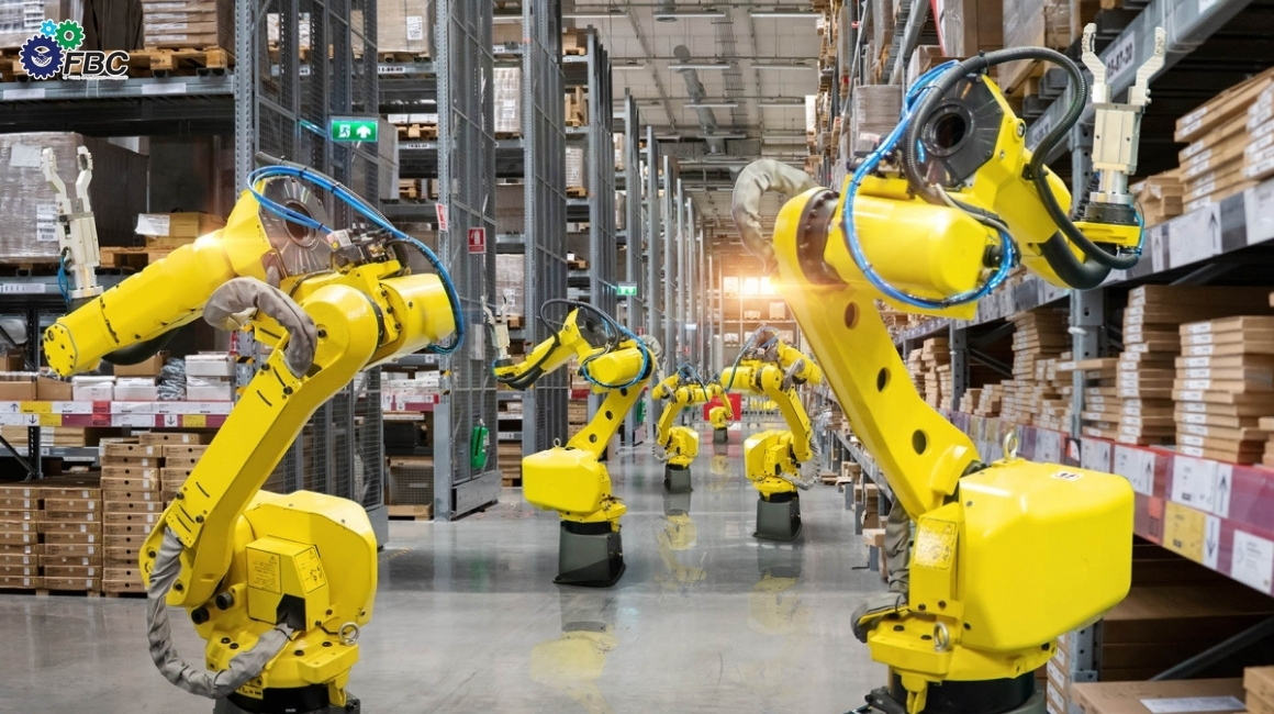 Robot công nghiệp là hạt nhân của mô hình nhà máy thông minh