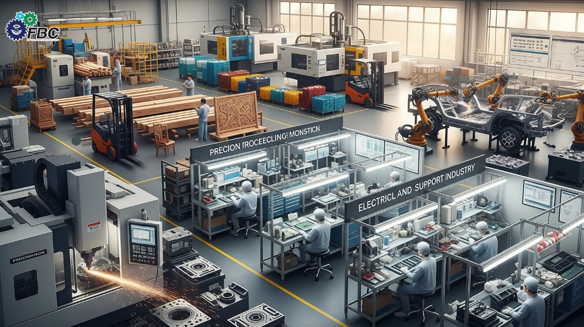 Sản xuất đóng vai quan trọng trong doanh nghiệp chế tạo tại Việt Nam