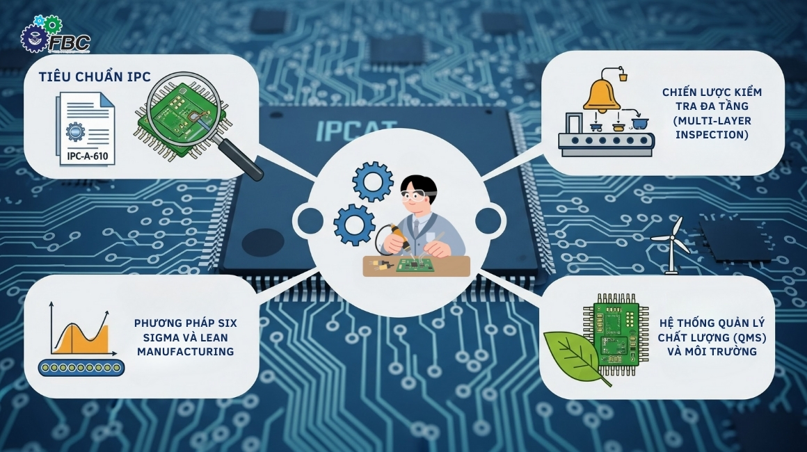 4 Phương pháp nâng cao chất lượng sản xuất linh kiện điện tử