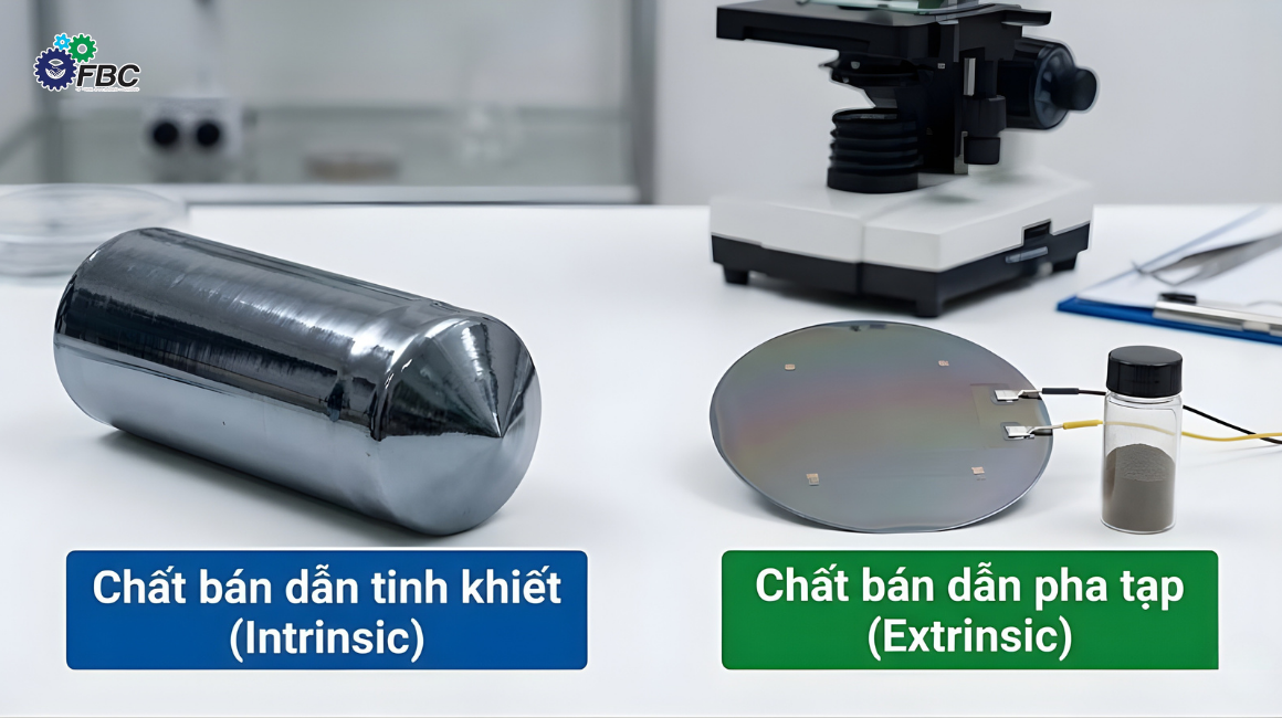 Phân loại chất bán dẫn