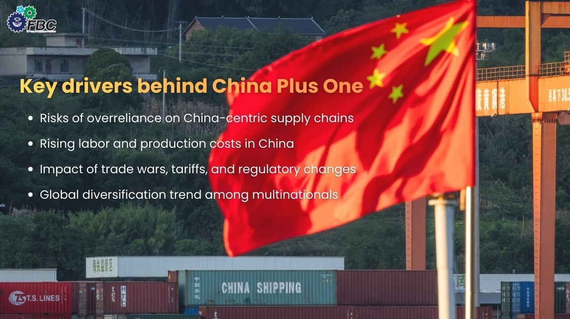 Main forces pushing the China Plus One trend