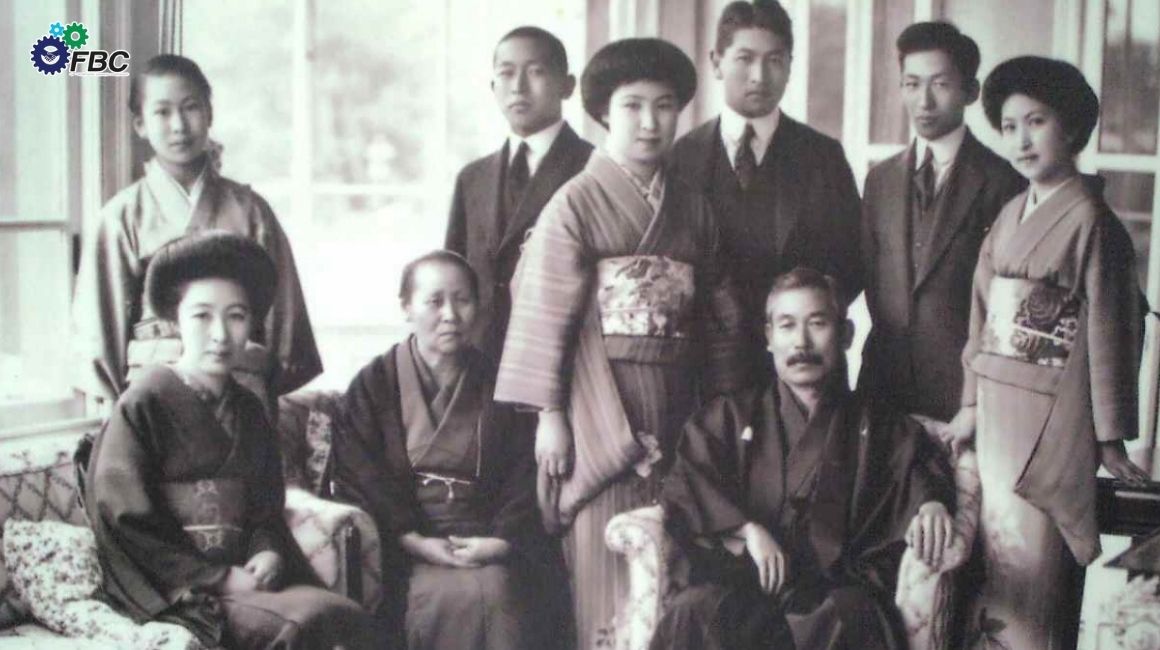 A zaibatsu family in 19th-century Japan