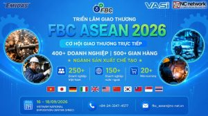 Danh sách doanh nghiệp đã đăng ký gian hàng FBC ASEAN 2026 - 90% gian hàng đã có chủ