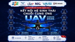 UAV/Drone Pavilion tại FBC ASEAN 2026: Điểm hẹn kết nối chuỗi cung ứng công nghệ hàng không tầm thấp